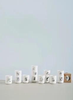 RIG-TIG Tazas De Plástico|Tazas De Los Mumin<Taza Moomin ABC 20 cl, N Blanco