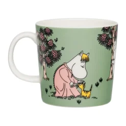 Moomin Arabia Tazas De Los Mumin|Tazas De Café<Taza Moomin Cariño, 30 cl Verde