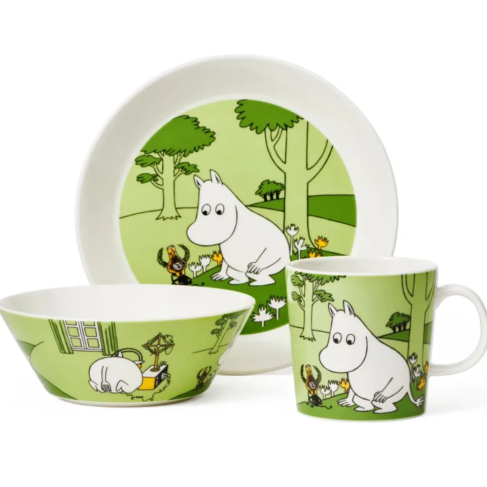 Moomin Arabia Tazas De Los Mumin<Taza Mumin, troll mumin, Hierba Verde