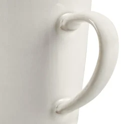 Denby Taza Natural Canvas large, Plain Blanco