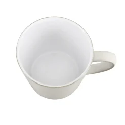 Denby Taza Natural Canvas large, Plain Blanco
