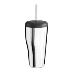 Georg Jensen Tazas Portátiles Y Tazas Térmicas<Taza termo con pajita Sky 40 cl, Acero inoxidable Plateado