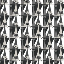 Arvidssons Textil Tela Kitty, Gris Online