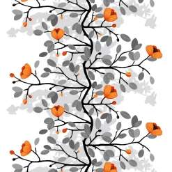 Arvidssons Textil Telas Por Metro<Tela Ofelia, Naranja