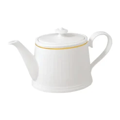 Villeroy & Boch Tetera Château Septfontaines 1,2 l, Blanco-oro BlancoColor dorado Hot