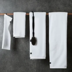 Himla Toalla ecológica Maxime white, 70x140 cm Blanco Hot