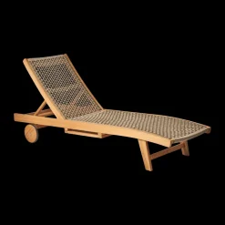 1898 Tumbonas Y Sillas Para Tomar El Sol<Tumbona Sandvik, Teca Marrón