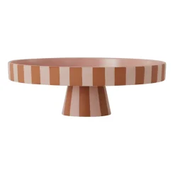 OYOY Bandejas Y Fuentes De Servir<uente de servir Toppu Fgrande Ø27 cm, Caramel-rose NaranjaRosa