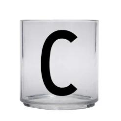 Design Letters Vaso Kids, C Transparente Clearance