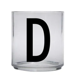 Design Letters Vaso Kids, D Transparente