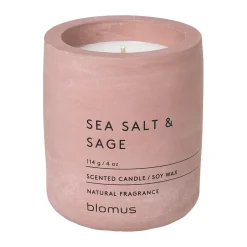 Blomus Vela perfumada Fraga 24 horas, Sal marina y Salvia- Marchita Rosa Discount